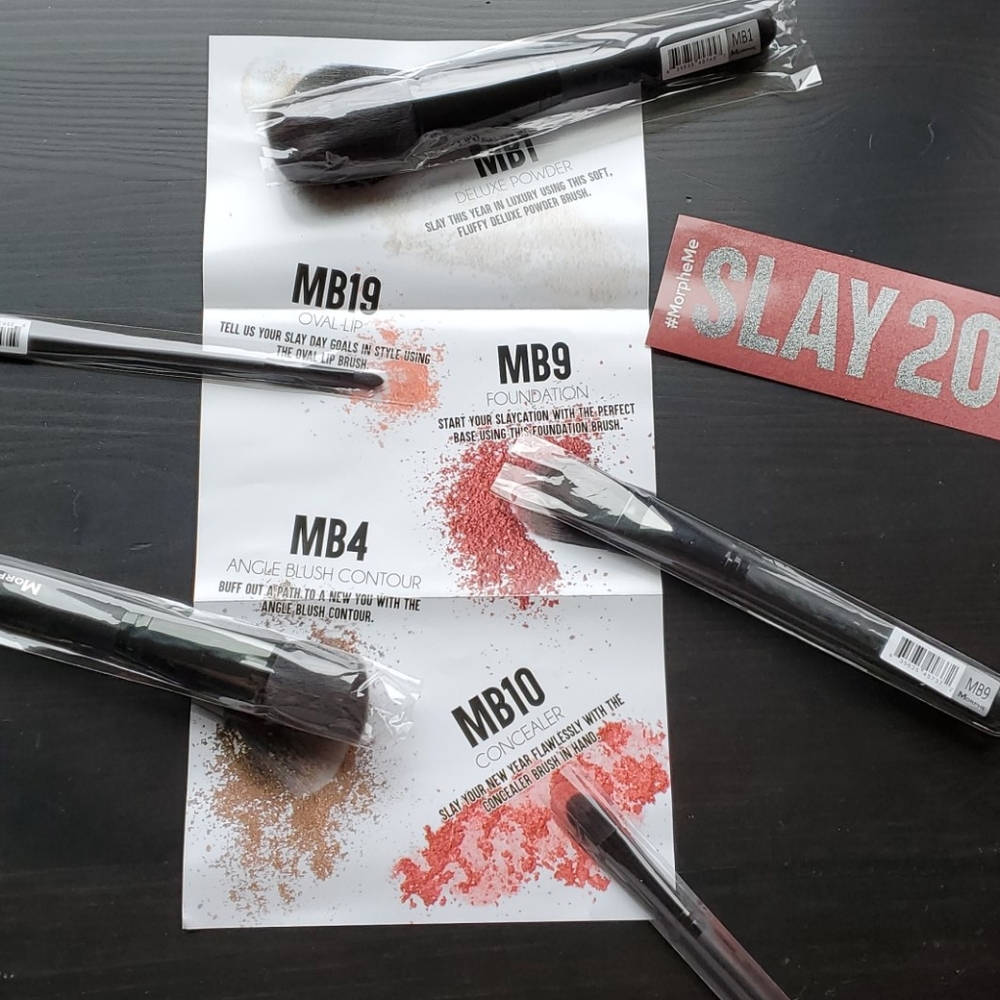 Brand new MorpheMe Brushes January 2017